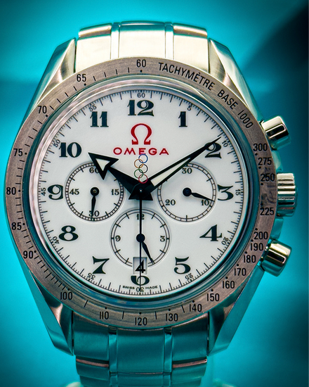 Omega Speedmaster Specialities Olympic Games Collection 42MM White Dial Steel Bracelet (321.10.42.50.04.001)