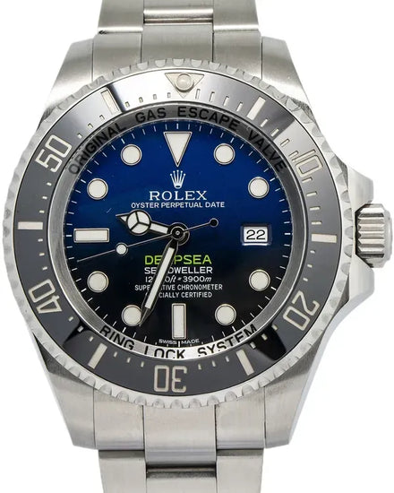 2015 Rolex Sea-Dweller Deepsea "James Cameron" 44MM Blue Dial Oyster Bracelet (116660)