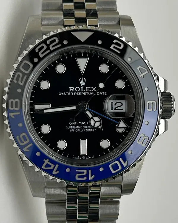 2024 Rolex GMT-Master II "Batgirl" 40MM Black Dial Oyster Bracelet (126710BLNR)