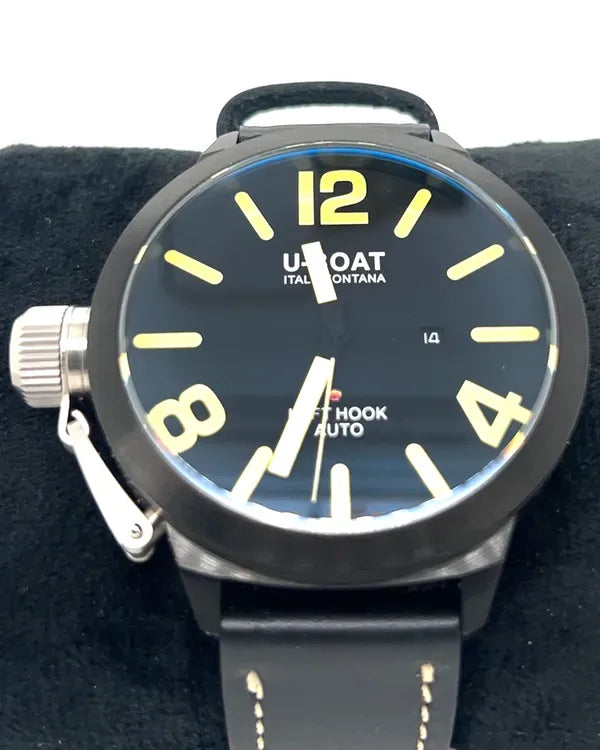 No Reserve - U-Boat Classico Tungsteno 42MM Beige Dial Leather Strap (8892)