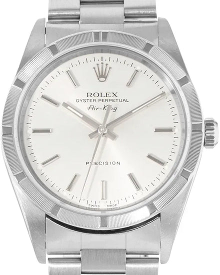Rolex Air-King 34MM Silver Dial Oyster Bracelet (14010)