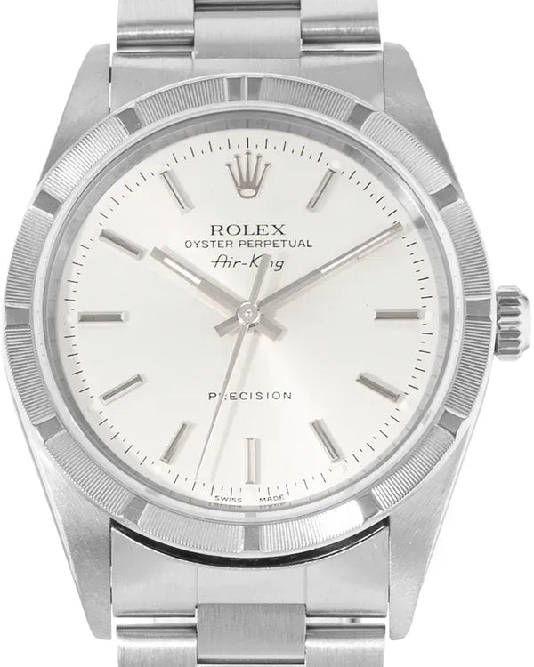 Rolex Air-King 34MM Silver Dial Oyster Bracelet (14010)