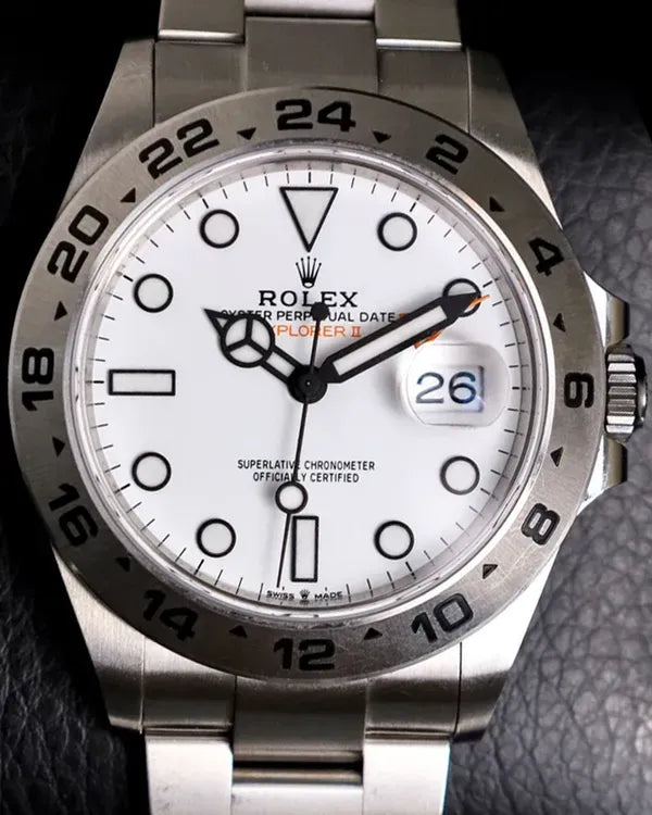 Rolex Explorer II "Polar" 42MM White Dial Oyster Bracelet (226570)