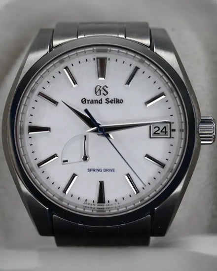 2025 Grand Seiko Heritage 41MM White Dial Titanium Bracelet (SBGA211)