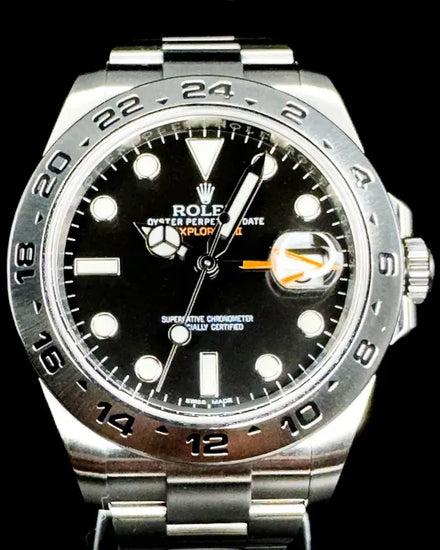 2016 Rolex Explorer II 42MM Black Dial Oyster Bracelet (216570)