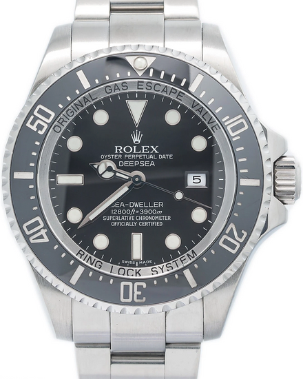 2009 Rolex Sea-Dweller Deepsea 44MM Black Dial Oyster Bracelet (116660)