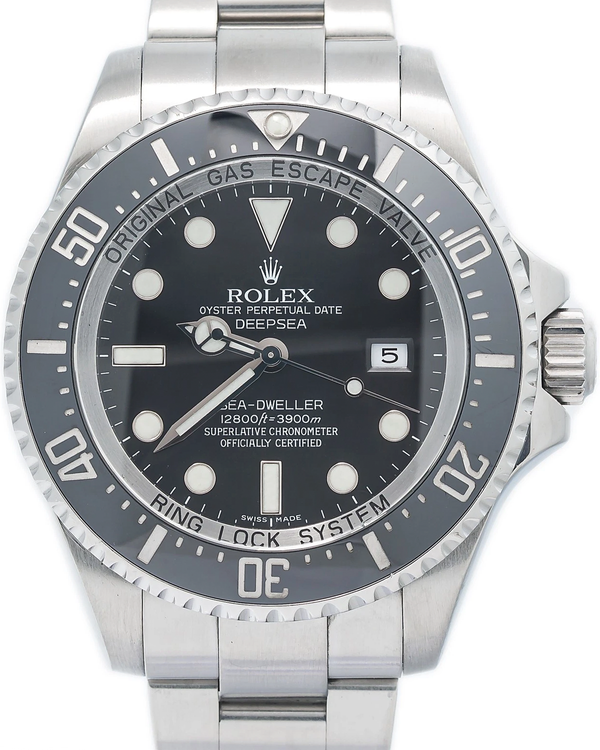 2009 Rolex Sea-Dweller Deepsea 44MM Black Dial Oyster Bracelet (116660)