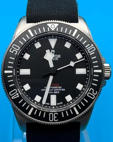 2023 Tudor Pelagos FXD 42MM Black Dial Textile Strap (25717N)