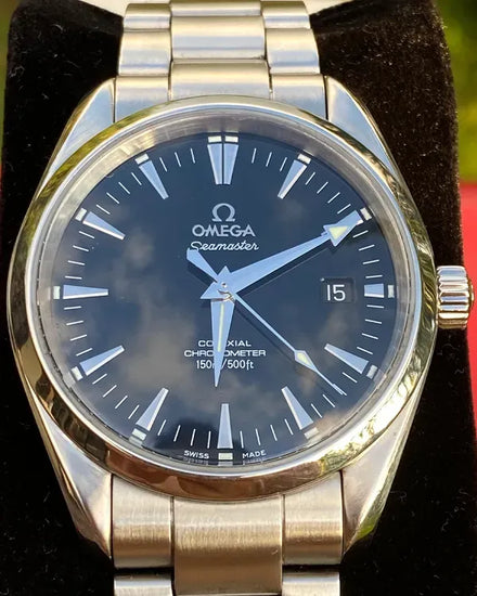 Omega Seamaster Aqua Terra 42.2MM Black Dial Steel Bracelet (2502.50.00)