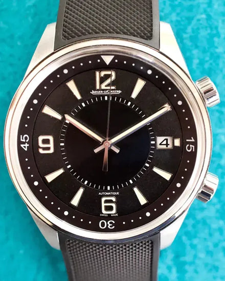 2020 Jaeger-LeCoultre Polaris Date 42MM Black Dial Rubber Strap (Q9068670)