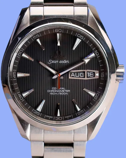 No Reserve - Omega Seamaster Aqua Terra 43MM Grey Dial Steel Bracelet (231.10.43.22.06.001)