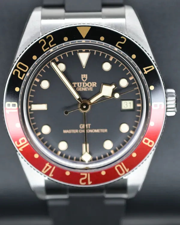 2025 Tudor Black Bay 58 GMT 39MM Black Dial Rubber Strap (7939G1A0NRU)