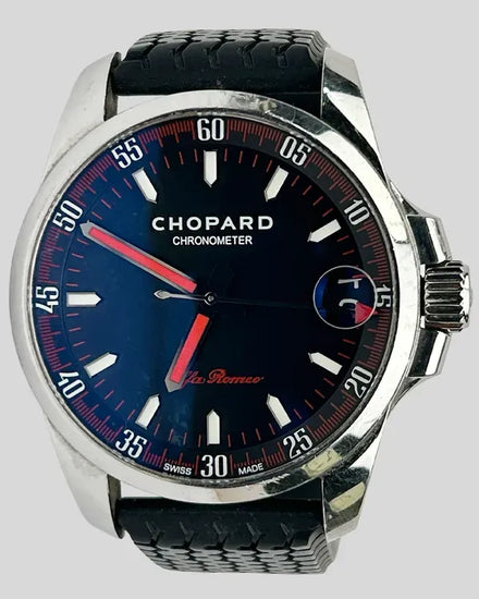 Chopard Mille Miglia "Alfa Romeo" L.E. 44MM Black Dial Rubber Strap (16/8997-3021)