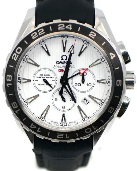 2024 Omega Seamaster Aqua Terra 150M 44MM White Dial Leather Strap (231.13.44.52.04.001)