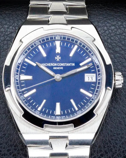2018 Vacheron Constantin Overseas 41MM Blue Dial Steel Bracelet (4500V/110A-B128)