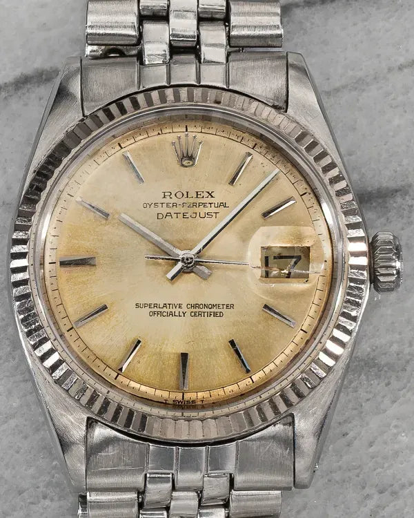 Rolex Datejust 36MM Silver Dial Jubilee Bracelet (1601)