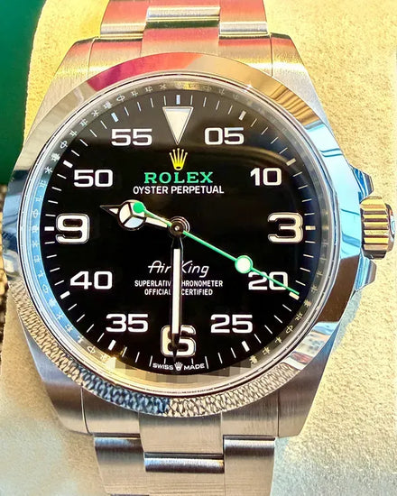 2025 Rolex Air-King 40MM Black Dial Oyster Bracelet (126900)