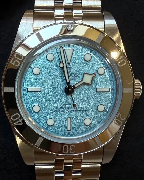 2025 Tudor Black Bay '54 "Lagoon" 37MM Blue Dial Steel Bracelet (79000)