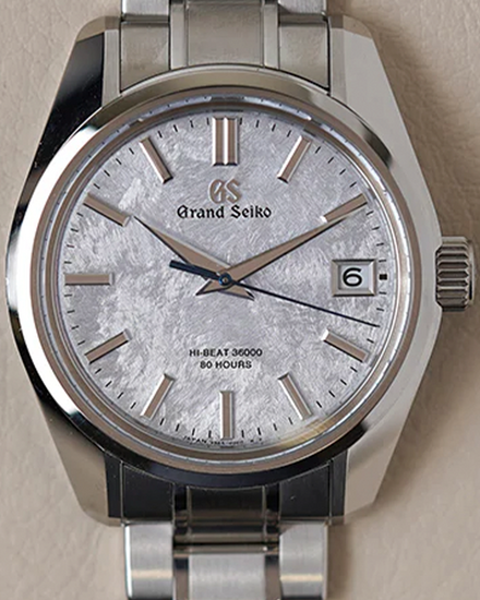 2024 Grand Seiko Heritage 40MM Sky Blue Dial Steel Bracelet (SLGH013G)