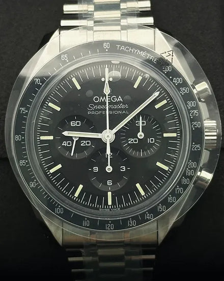 2025 Omega Speedmaster Professional Moonwatch 42MM Black Dial Steel Bracelet (310.30.42.50.01.002)