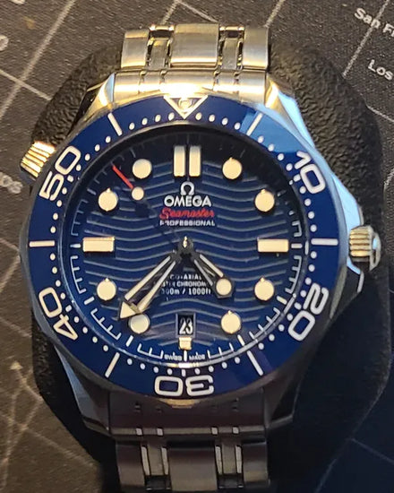 Omega Seamaster Diver 300M 42MM Blue Dial Steel Bracelet (210.30.42.20.03.001)