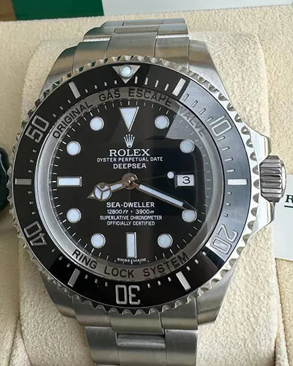 Rolex Sea-Dweller Deepsea 44MM Black Dial Oyster Bracelet (116660)