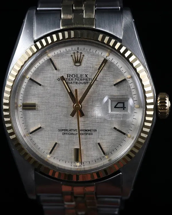 Rolex Oyster Perpetual (Oyster Perpetual Datejust – Ref 1601 – Two tone – 1974 – Cal 1570)