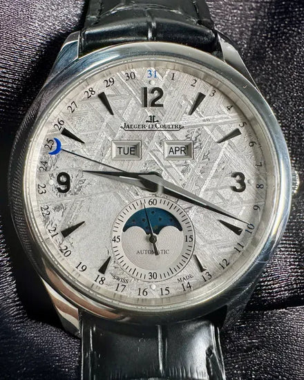 2017 Jaeger-LeCoultre Master Calendar 39MM Meteorite Dial Leather Strap (Q1558421)