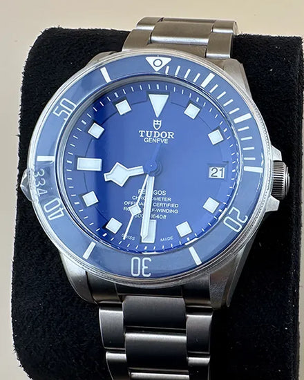 2025 Tudor Pelagos 42MM Blue Dial Titanium Bracelet (25600TB)