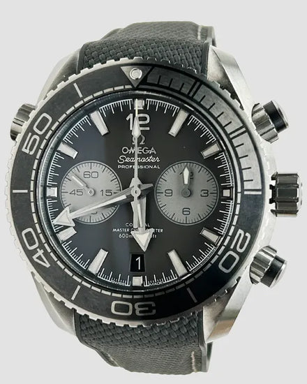 2024 Omega Seamaster Planet Ocean 600M 45.5MM Grey Dial Rubber Strap (215.32.46.51.01.004)