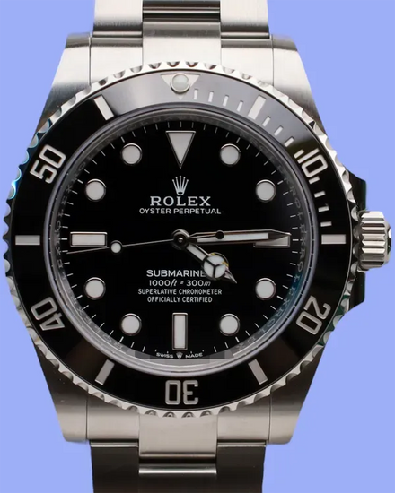 2025 Rolex Submariner No Date 41MM Black Dial Oyster Bracelet (124060)
