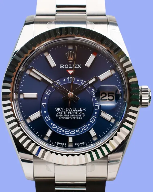 Rolex Sky-Dweller (Blue Oyster) - set reserve to $21.9k
