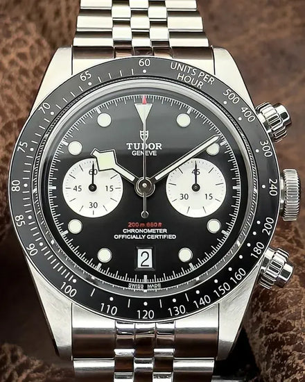 2025 Tudor Black Bay Chrono 41MM Black Dial Steel Bracelet (79360N)