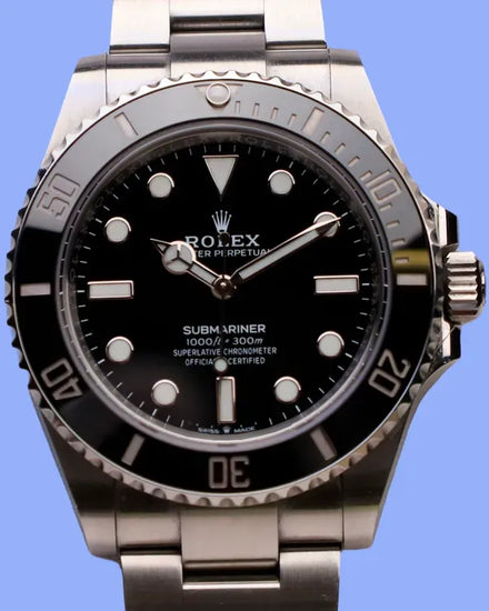 2021 Rolex Submariner No Date 41MM Black Dial Oyster Bracelet (124060)
