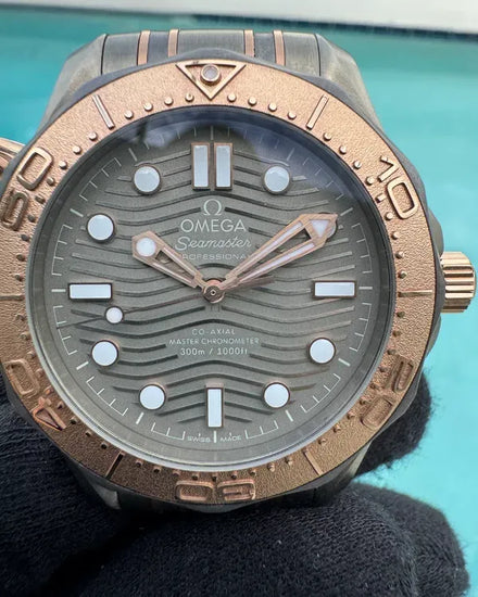 2019 Omega Seamaster Diver 300M "25th Anniversary" L.E. 42MM Grey Dial Titanium Bracelet (210.60.42.20.99.001)