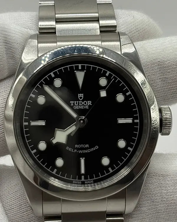 Tudor Black Bay "Smiley" 41MM Black Dial Steel Bracelet (79540)