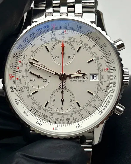 2019 Breitling Navitimer 41MM White Dial Steel Bracelet (A13324121G1A1)