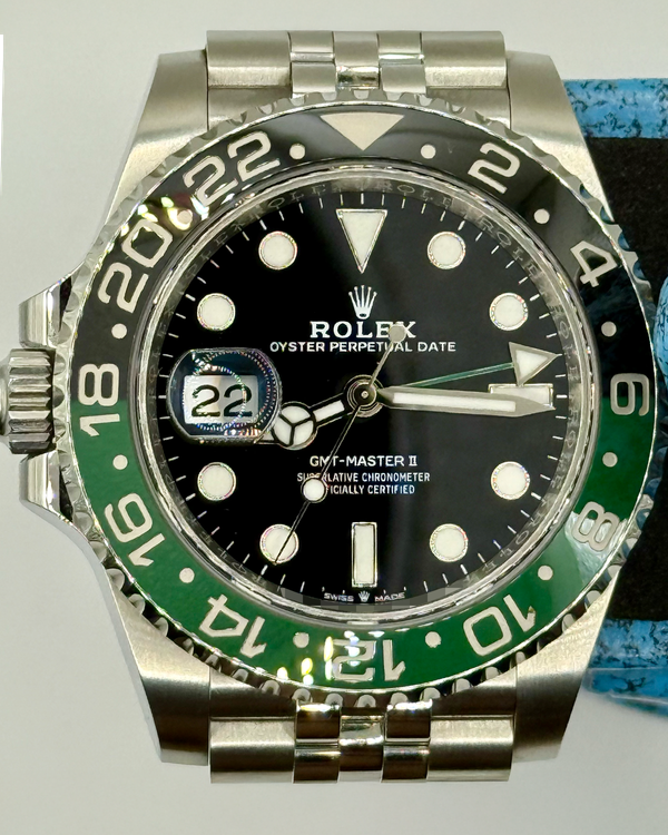 2024 Rolex GMT-Master II "Sprite" 40MM Black Dial Jubilee Bracelet (126720VTNR)