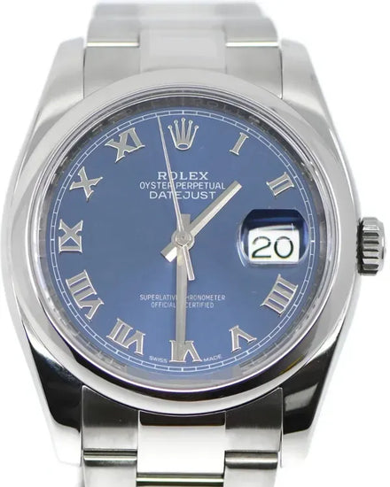 Rolex Datejust 36MM Blue Dial Oyster Bracelet (116200)