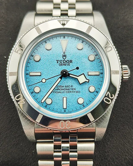 2025 Tudor Black Bay '54 "Lagoon Blue" 37MM Blue Dial Steel Bracelet (79000)
