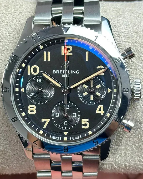 (Albert) Breitling Classic Avi (A233803A1B1A1)