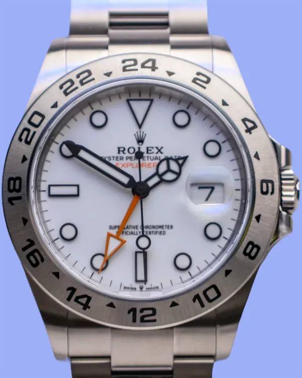 2025 Rolex Explorer II "Polar" 42MM White Dial Oyster Bracelet (226570)