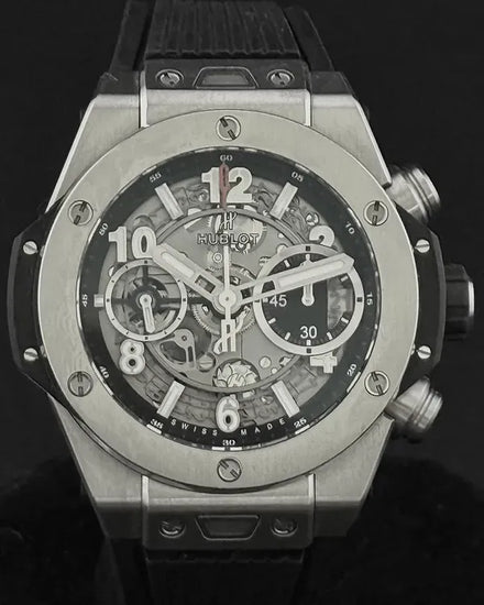 2021 Hublot Big Bang Unico 42MM Skeleton Dial Rubber Strap (441.NX.1170.RX)