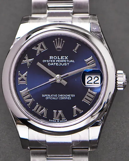 Rolex Datejust 31MM Blue Dial Oyster Bracelet (278240)