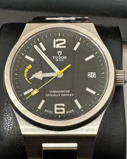 2015 Tudor North Flag 40MM Black Dial Steel Bracelet (91210N)