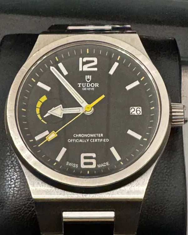 2015 Tudor North Flag 40MM Black Dial Steel Bracelet (91210N)