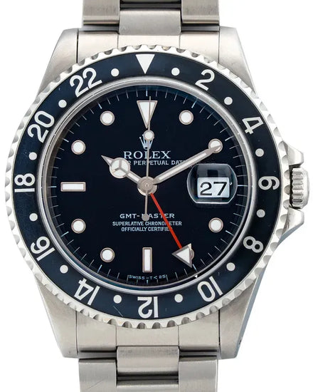 Rolex GMT-Master 40MM Black Dial Oyster Bracelet (16700)