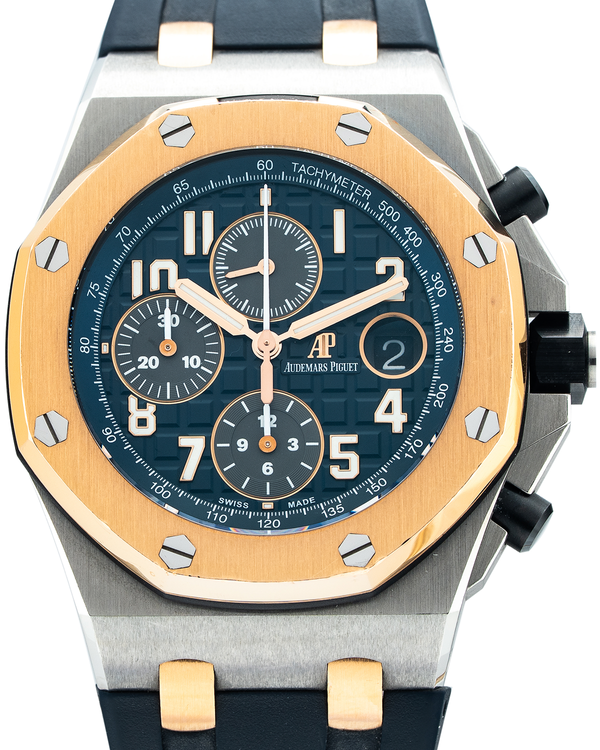 2017 Audemars Piguet Royal Oak Offshore S.E. 42MM Blue Dial Rubber Strap (26471SR.OO.D101CR.01)
