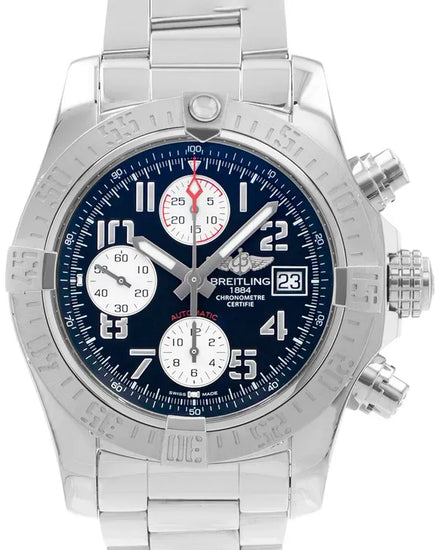 2019 Breitling Avenger II 43MM Blue Dial Steel Bracelet (A13381)