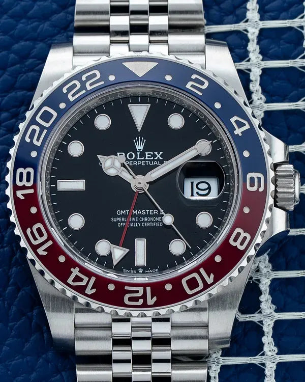 2023 Rolex GMT-Master II "Pepsi" 40MM Black Dial Jubilee Bracelet (126710BLRO)
